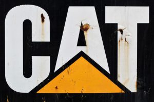 Picture of CAT brand sign.