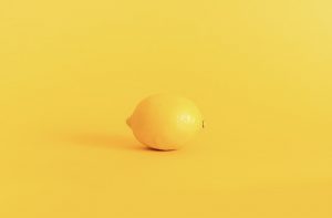 Lemon on lemon yellow sweep.